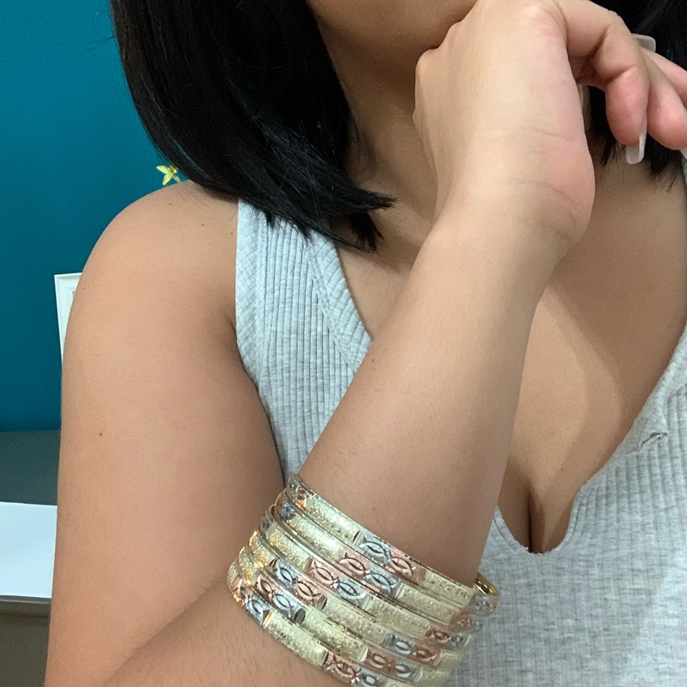 👑 Gold Plated Bangles👑 - Picture 3 of 5